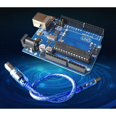 Uno R3 Uno Board with USB Cable (Compatible)